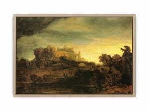 Landscape with a Castle
 Painting