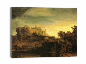 Landscape with a Castle
 Painting