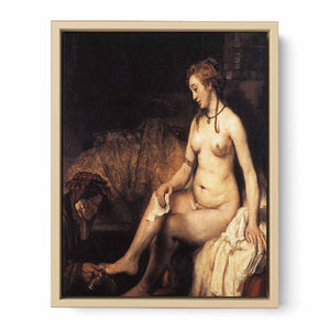 Bathsheba at Her Bath 1654 Painting