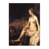 Bathsheba at Her Bath 1654 Painting artwork preview