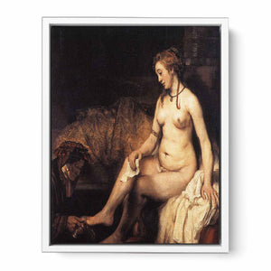 Bathsheba at Her Bath 1654 Painting