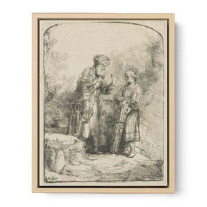 Abraham and Isaac Painting