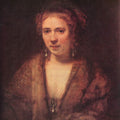 Portrait of Hendrickje Stoffels 