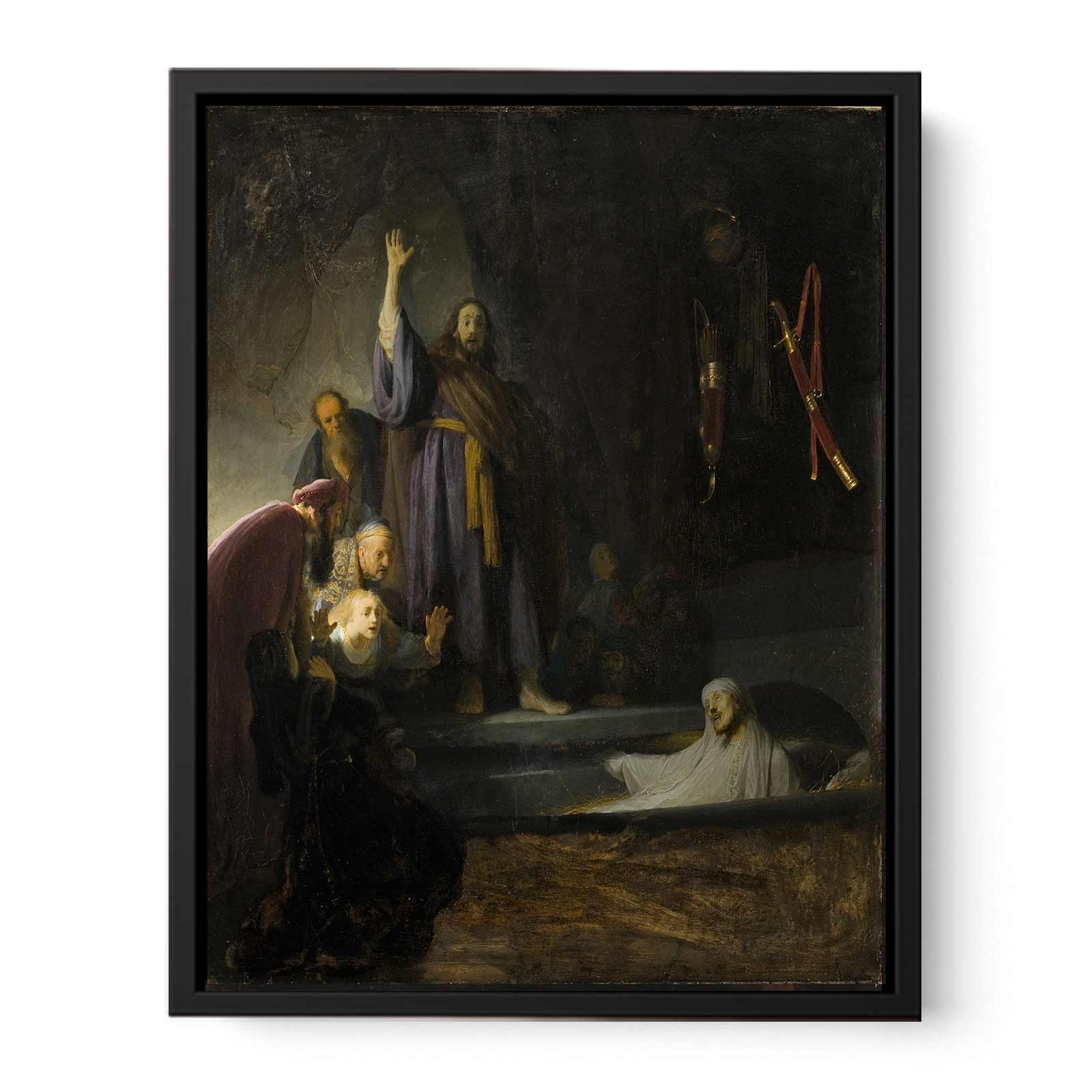 The Raising of Lazarus c. 1630 Painting