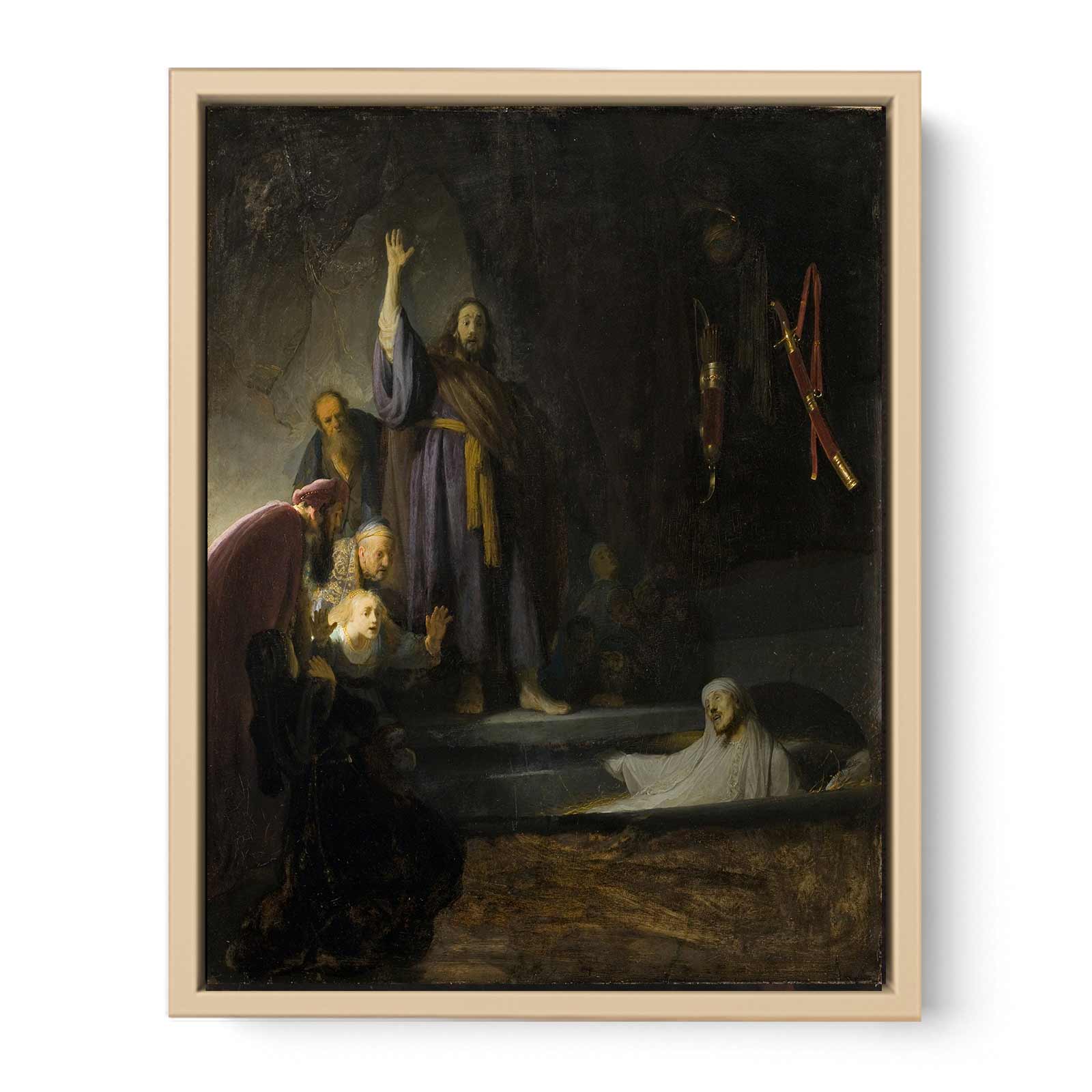 The Raising of Lazarus c. 1630 Painting