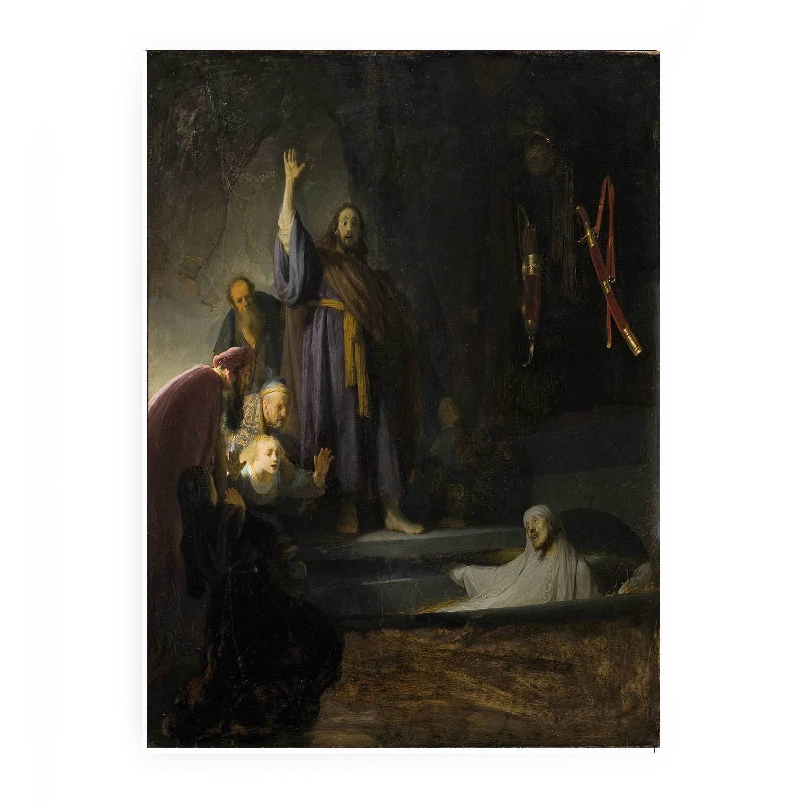 The Raising of Lazarus c. 1630 Painting
