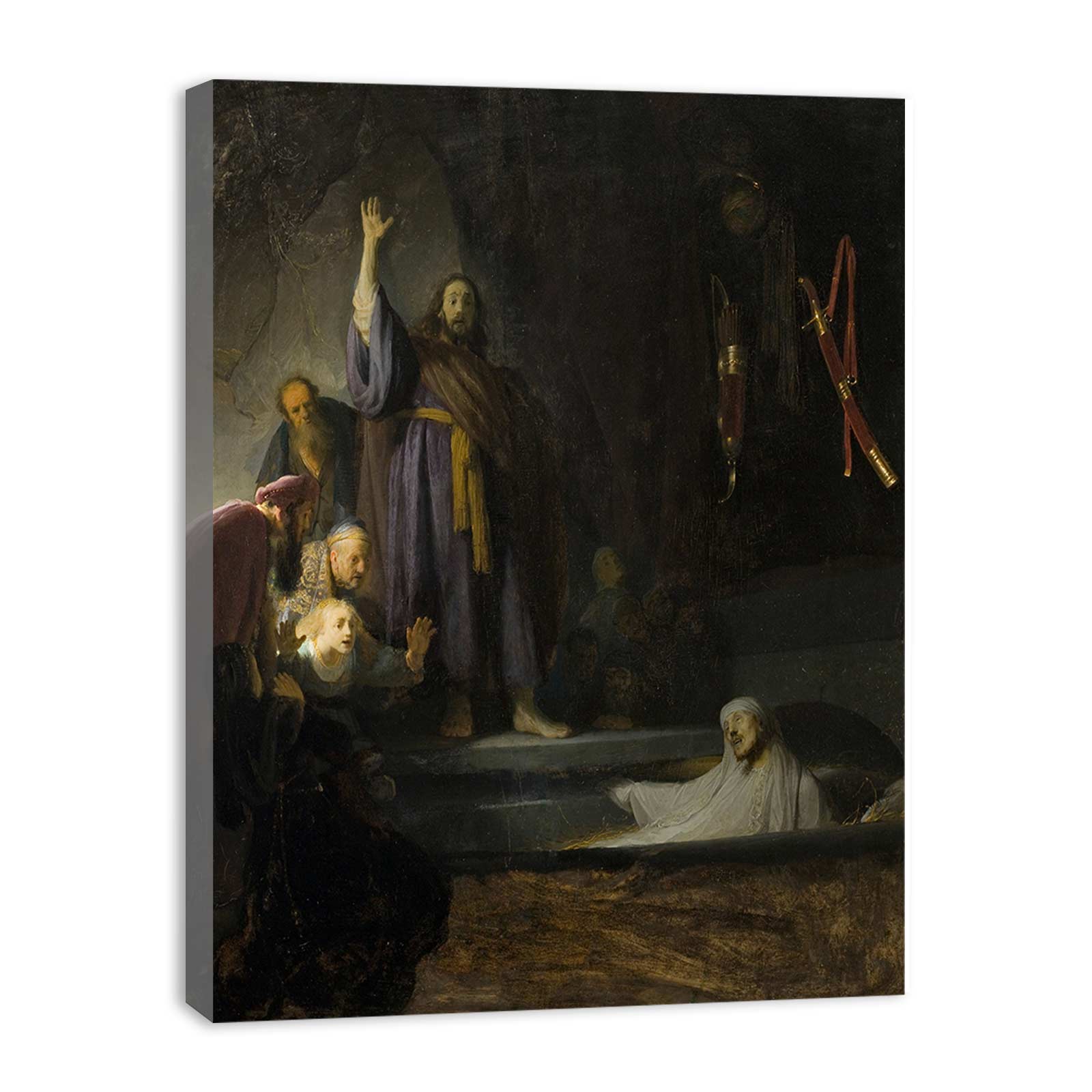 The Raising of Lazarus c. 1630 Painting