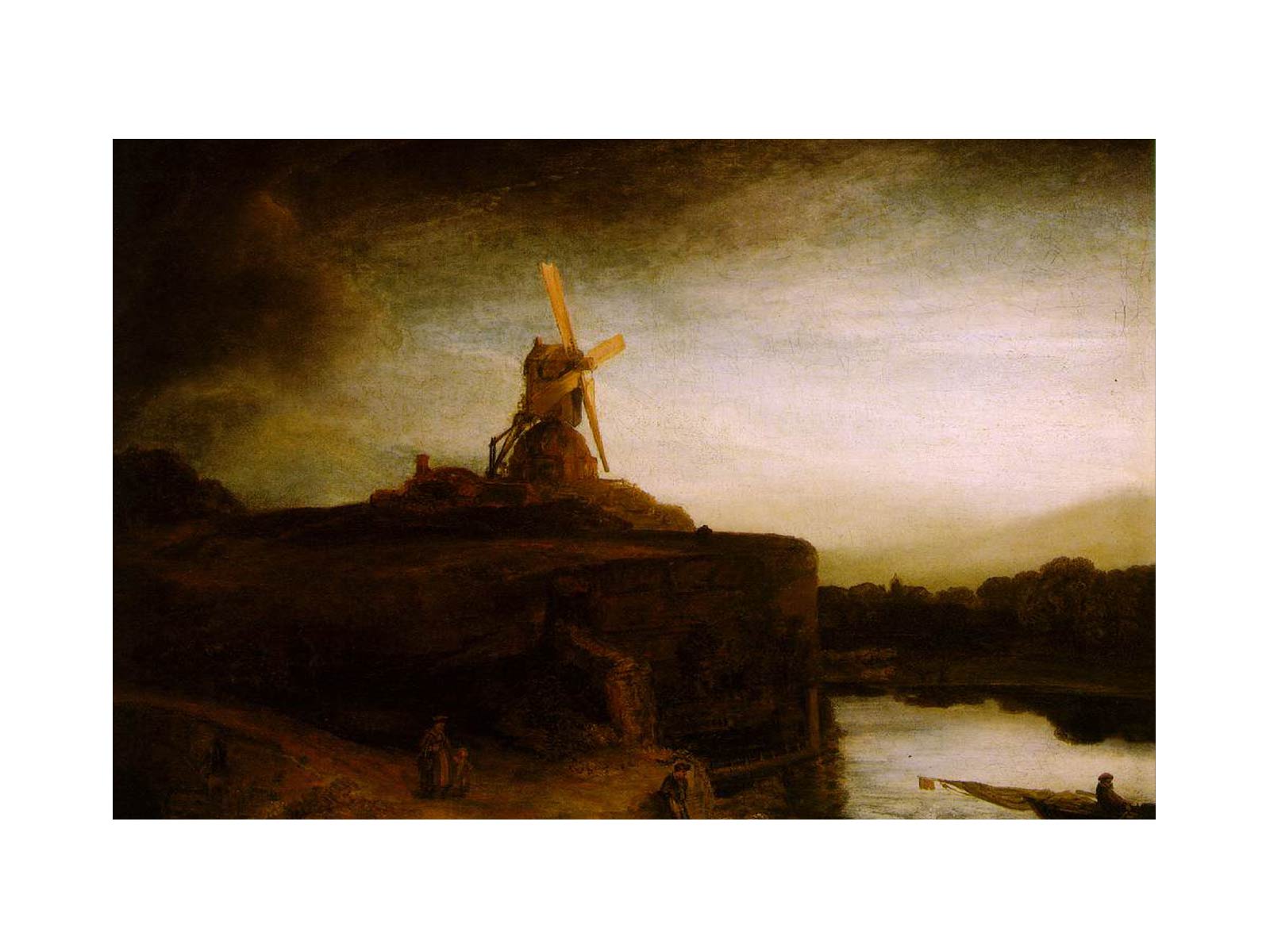 The Mill c. 1650 Painting