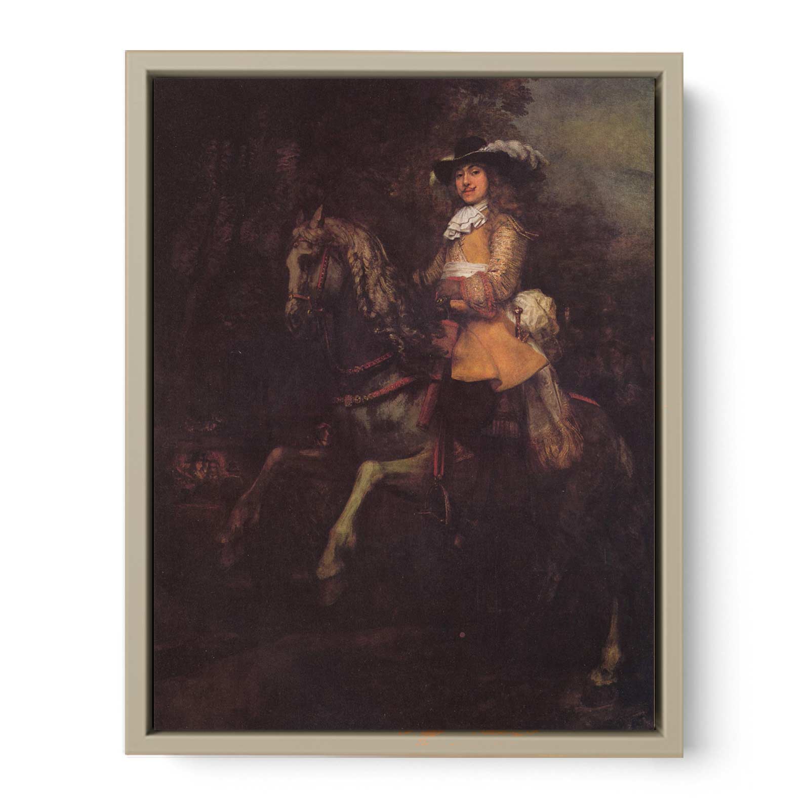 Frederick Rihel on Horseback 1663 Painting