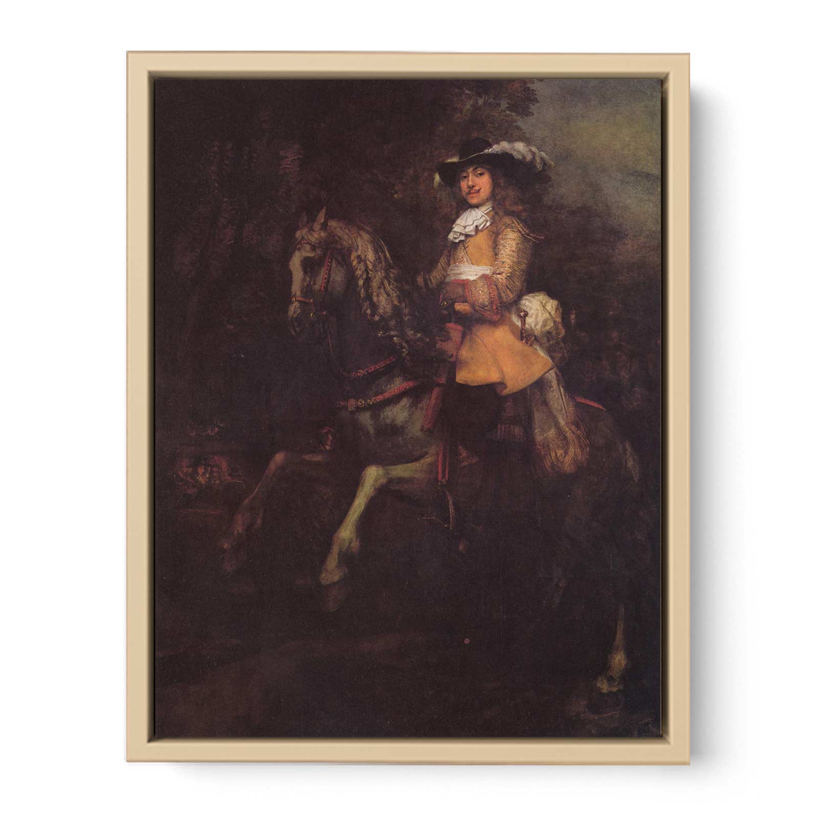 Frederick Rihel on Horseback 1663 Painting
