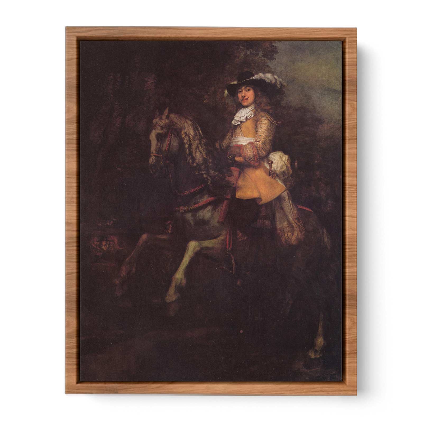 Frederick Rihel on Horseback 1663 Painting