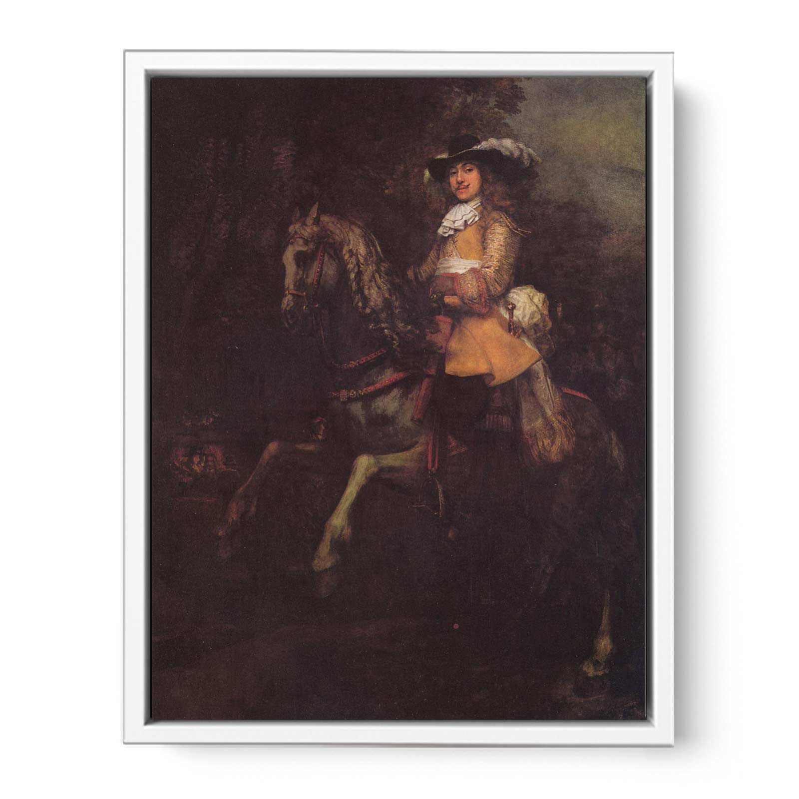 Frederick Rihel on Horseback 1663 Painting