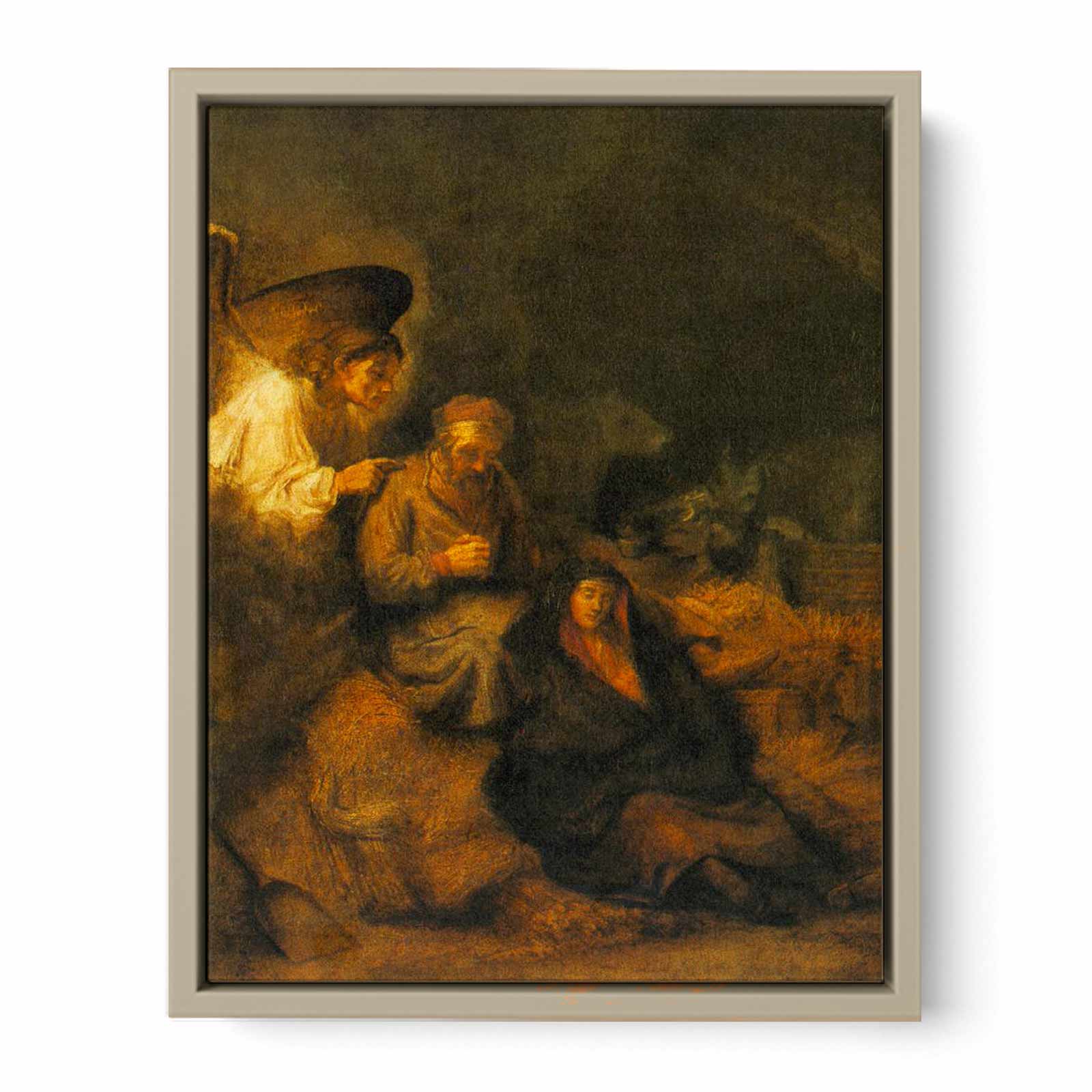 The Dream of St Joseph 1650-55 Painting