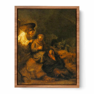 The Dream of St Joseph 1650-55 Painting