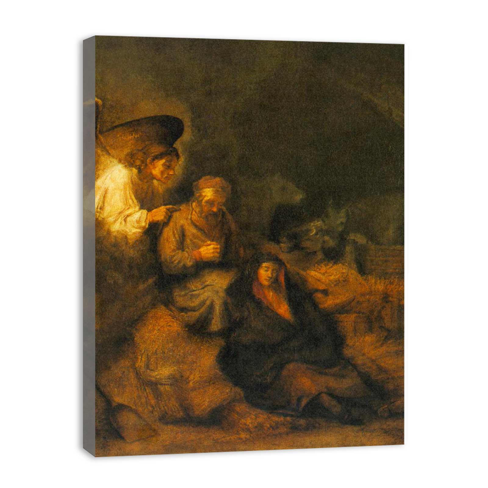 The Dream of St Joseph 1650-55 Painting