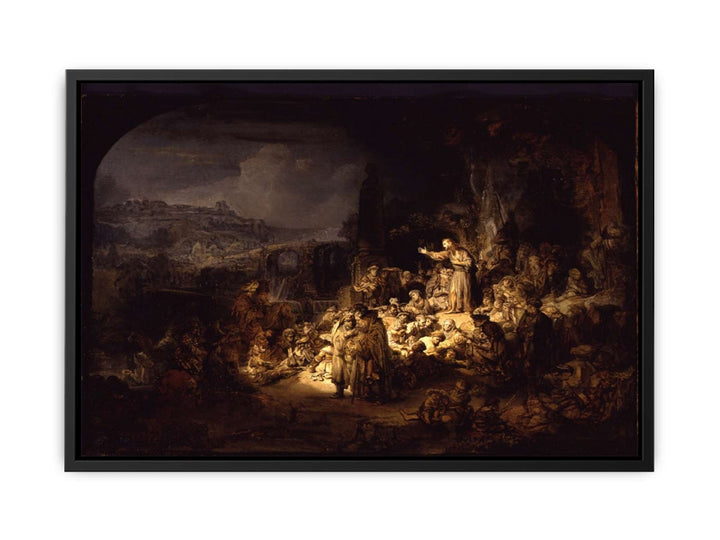 St. John The Baptist Preaching
 Painting