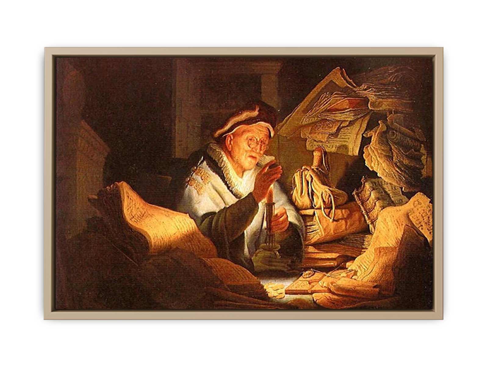 The Money Changer Painting