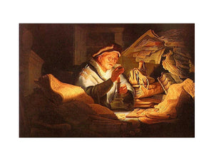 The Money Changer Painting