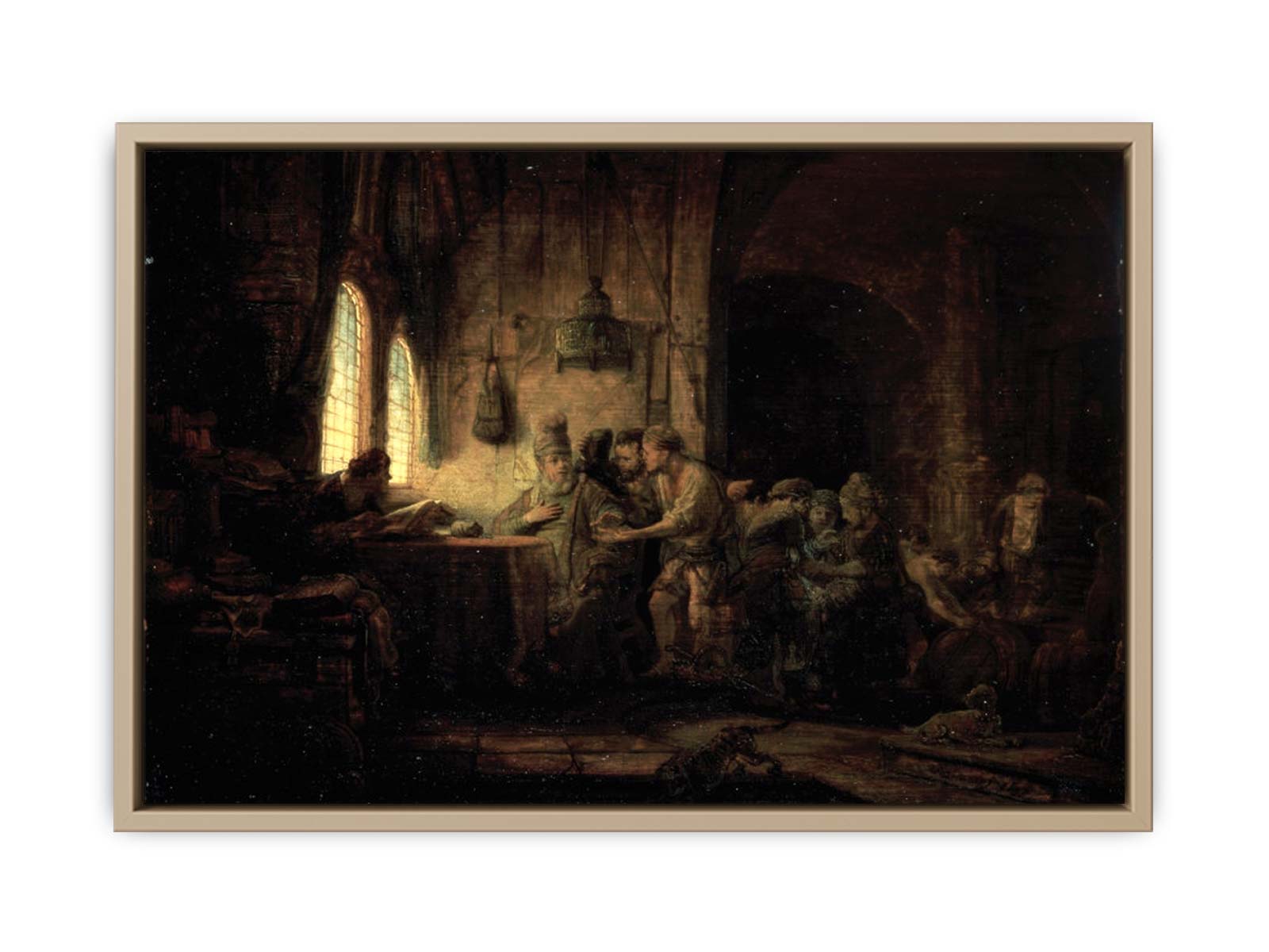 The Parable of the Laborers in the Vineyard Painting