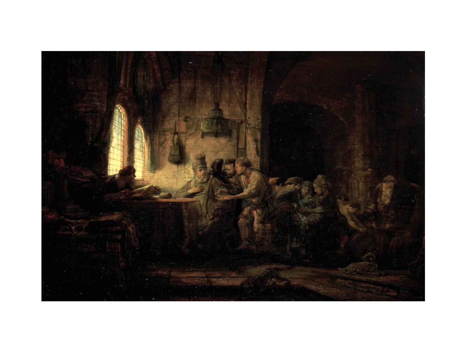 The Parable of the Laborers in the Vineyard Painting