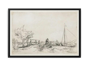 Six's Bridge Painting