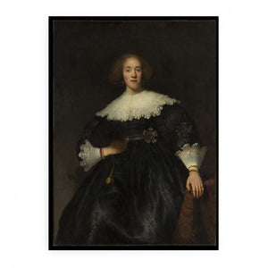 Portrait Of A Young Woman With A Fan Painting