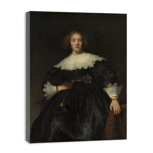 Portrait Of A Young Woman With A Fan Painting