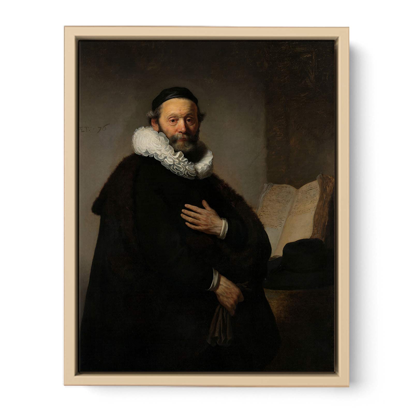 Johannes Wtenbogaert, Remonstrant Minister Painting