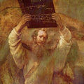 Moses Smashing the Tables of the Law 