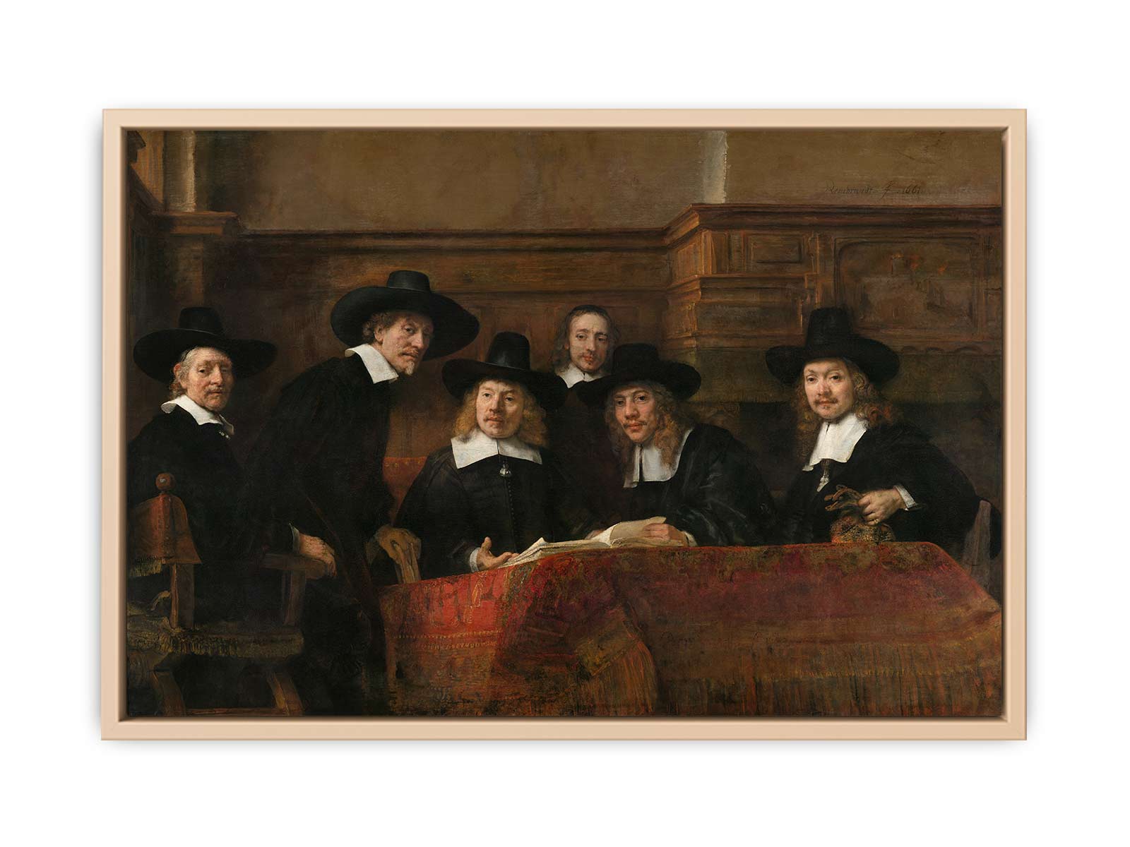 De Staalmeesters Painting