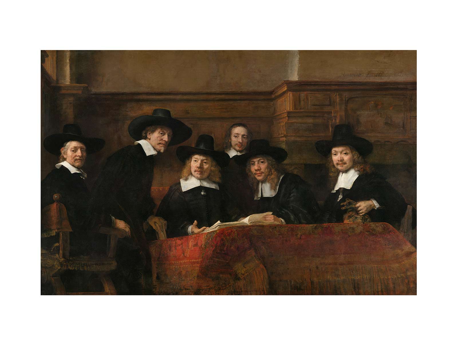 De Staalmeesters Painting