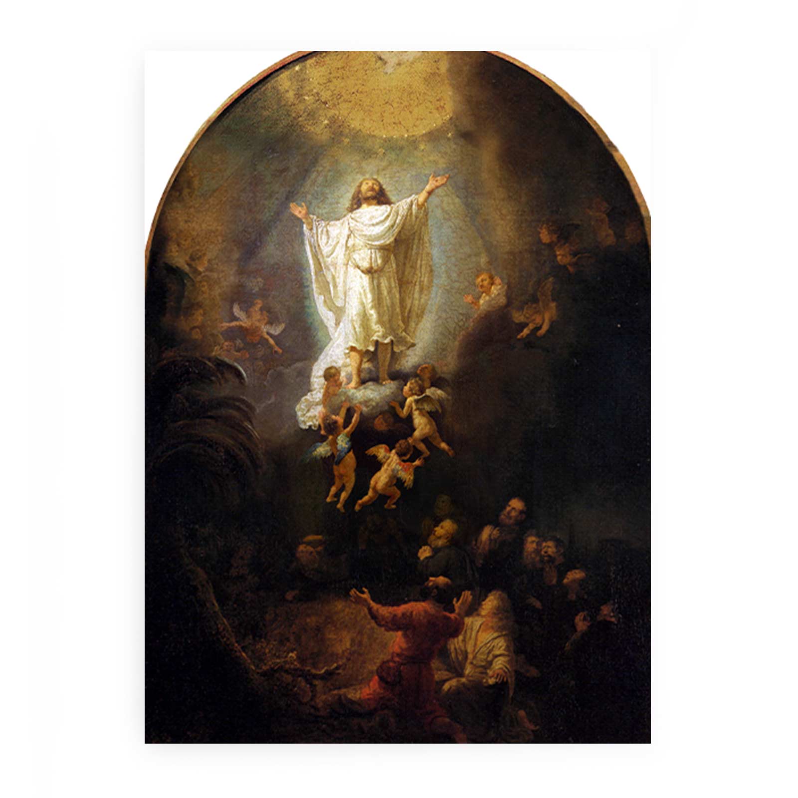 The Ascension Of Christ Painting
