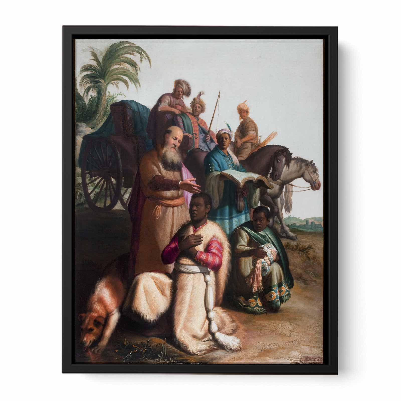 The Baptism Of The Eunuch Painting