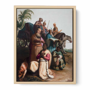 The Baptism Of The Eunuch Painting