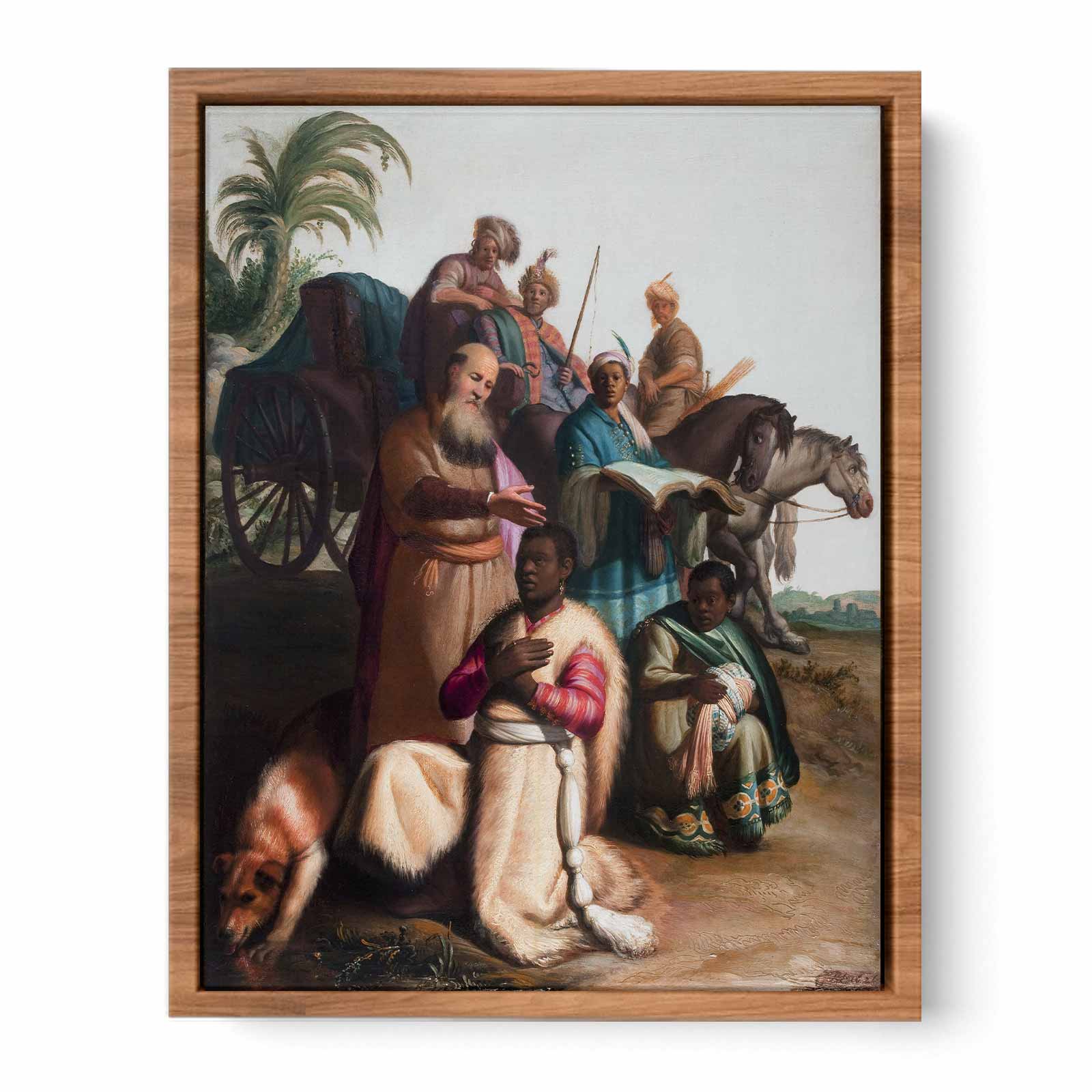 The Baptism Of The Eunuch Painting