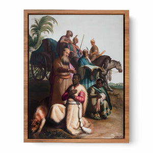 The Baptism Of The Eunuch Painting