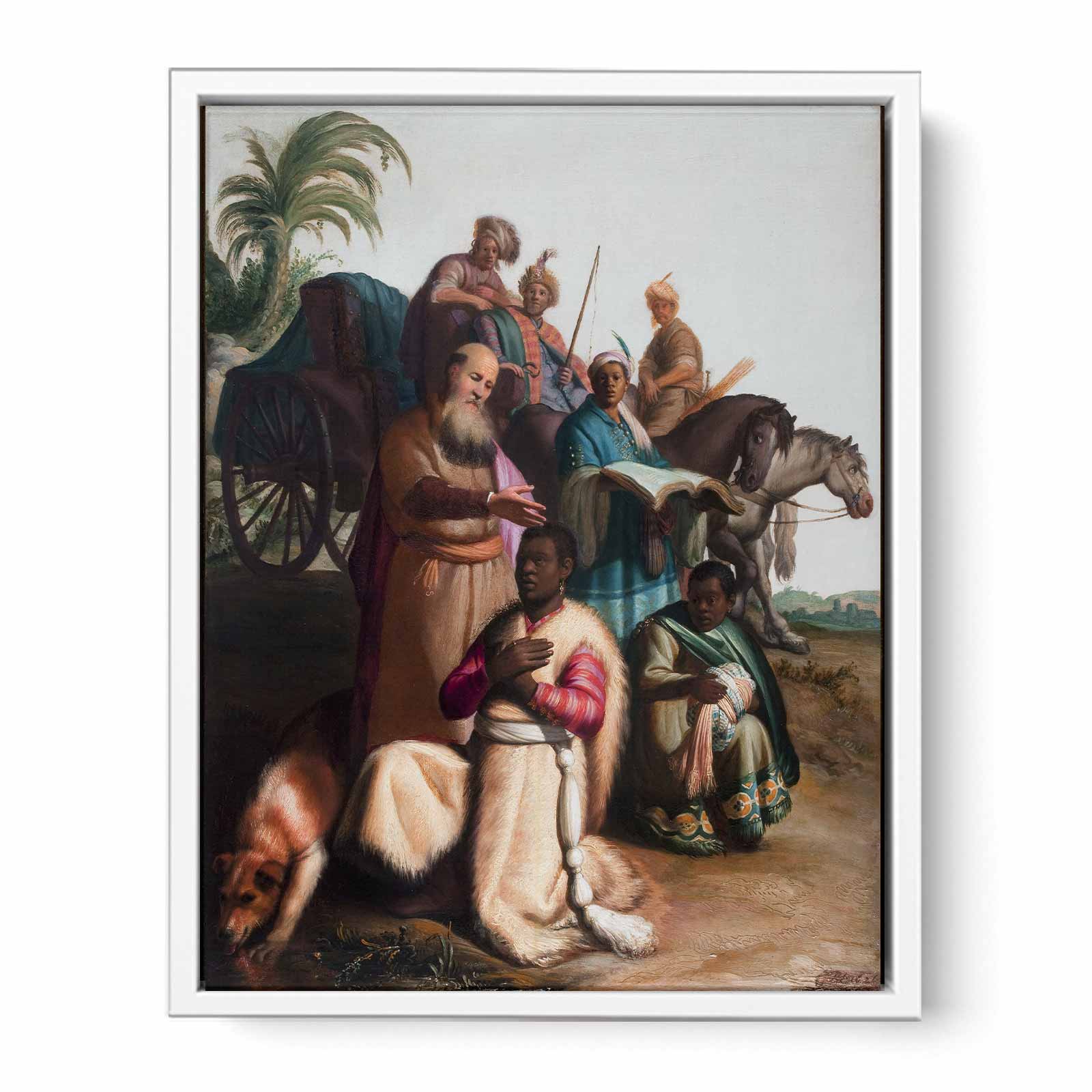 The Baptism Of The Eunuch Painting