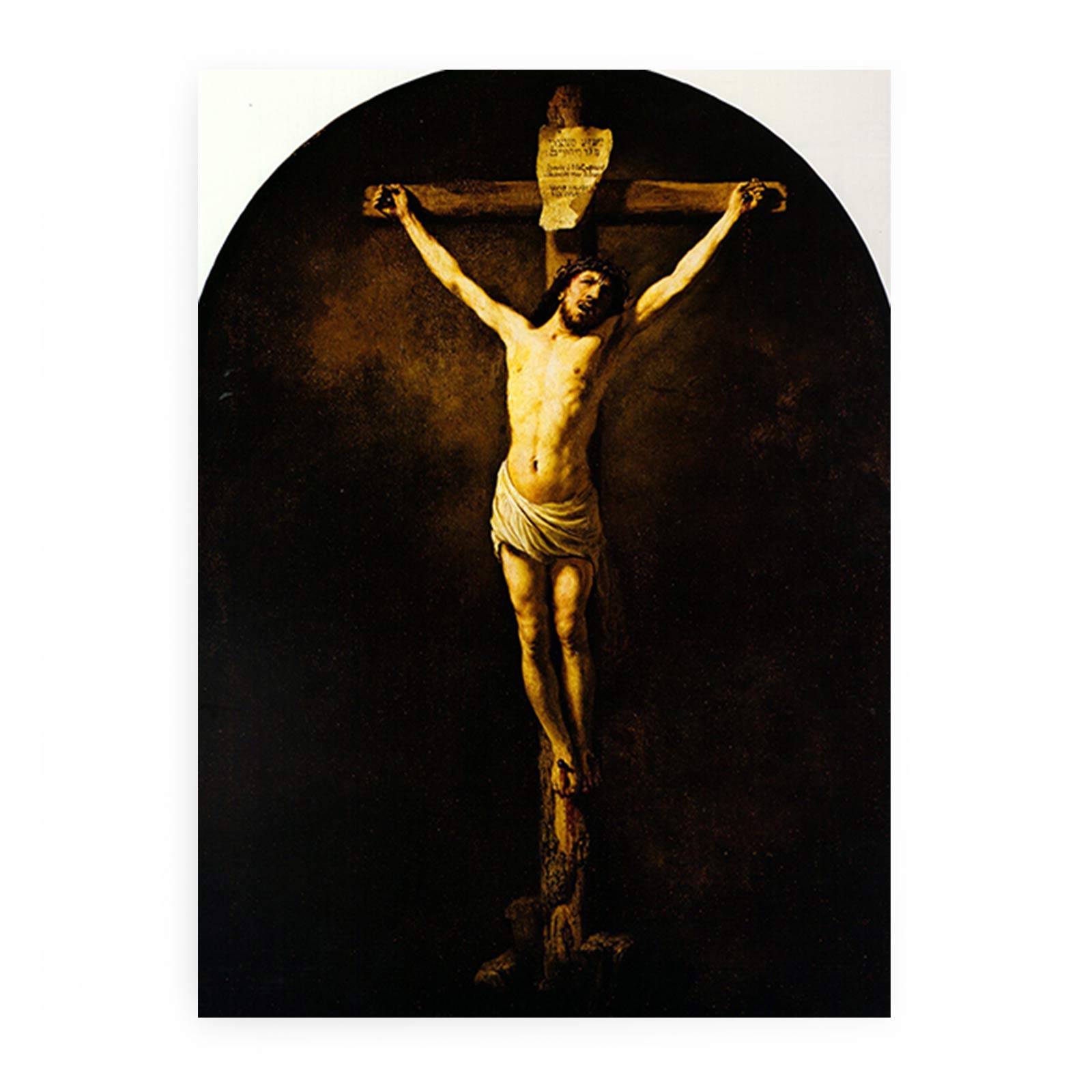 Christ On The Cross Painting