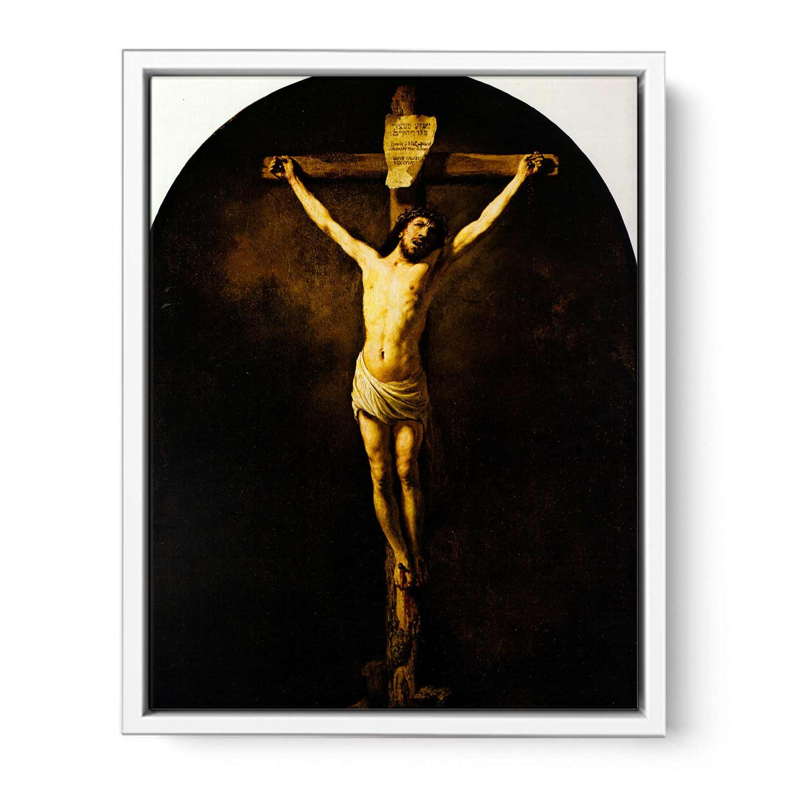 Christ On The Cross Painting