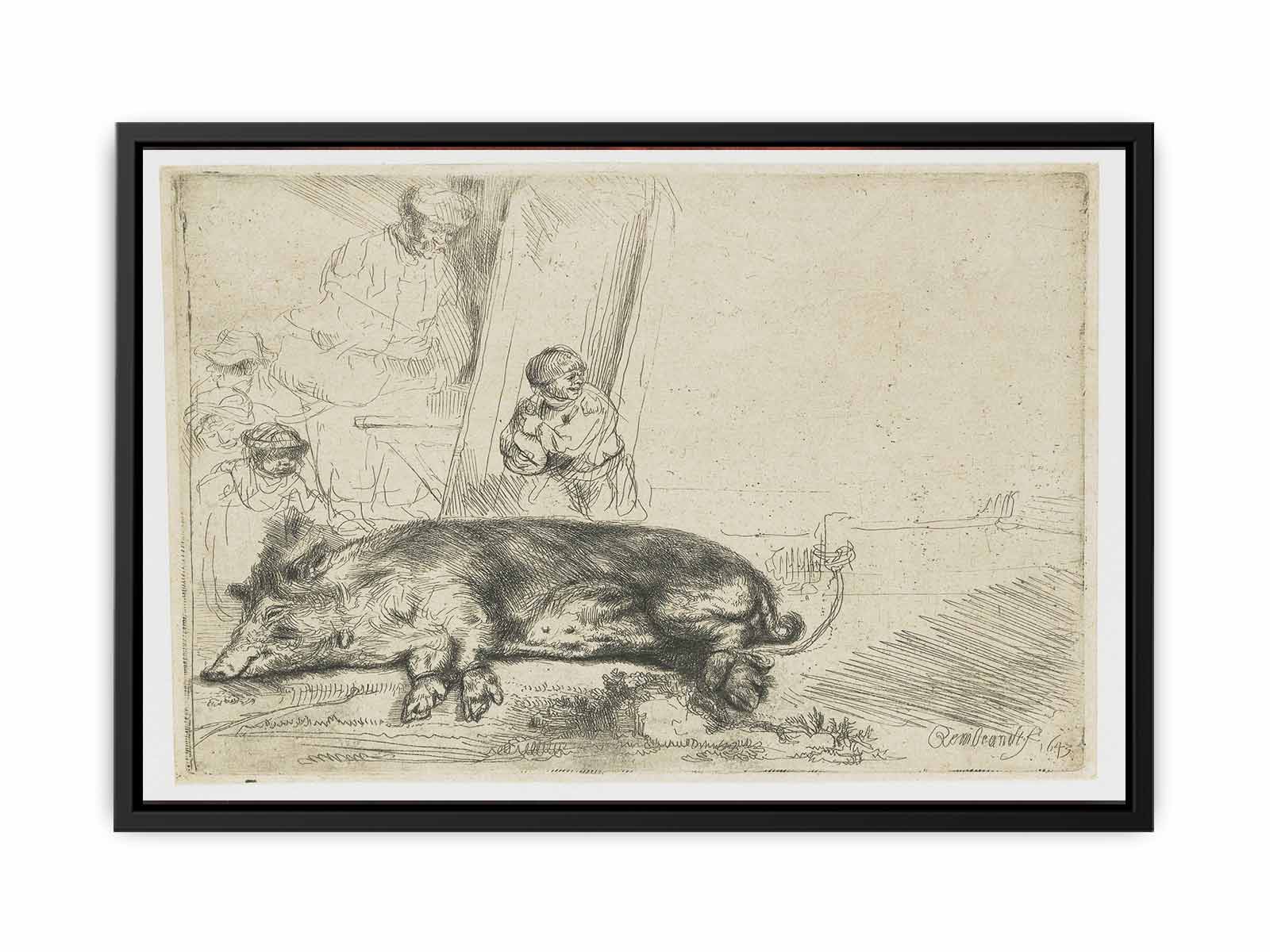 A Hog Painting