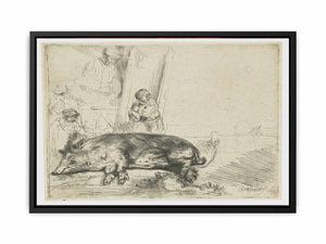 A Hog Painting