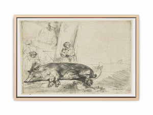 A Hog Painting