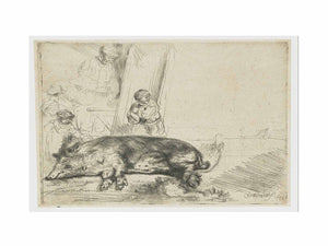 A Hog Painting