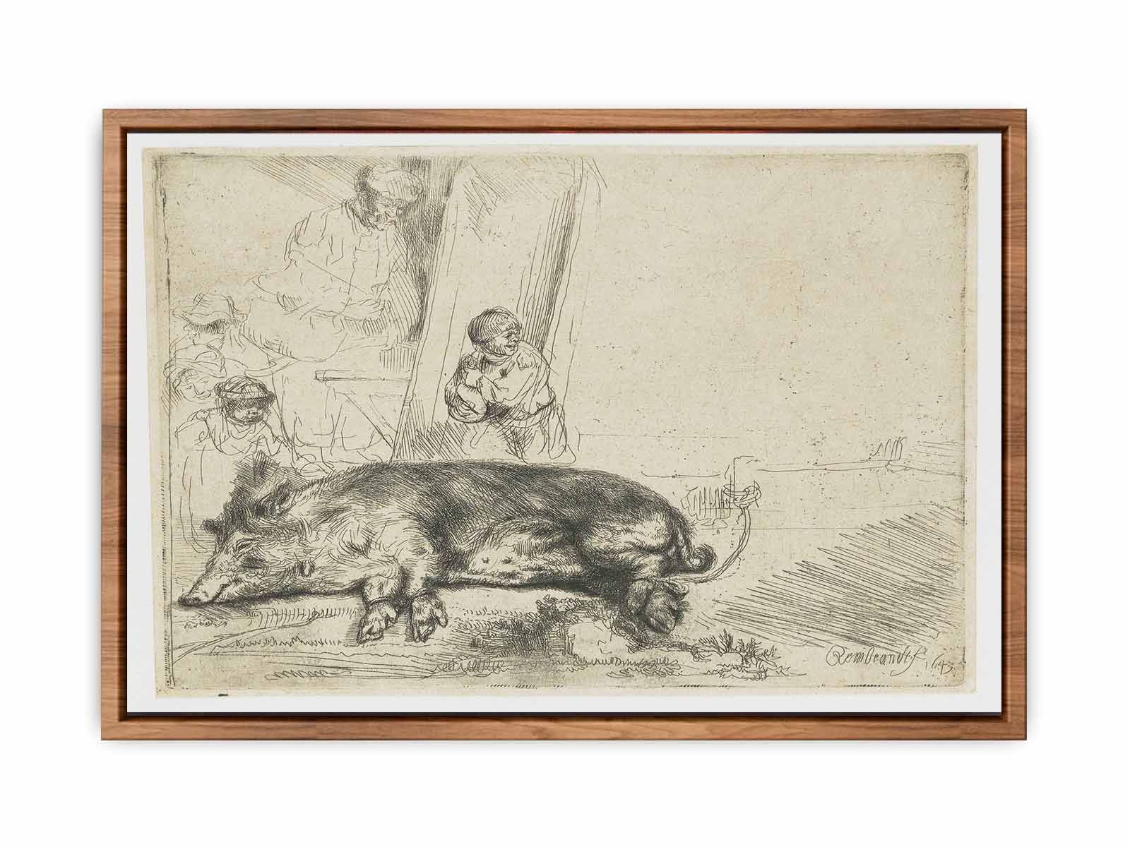 A Hog Painting