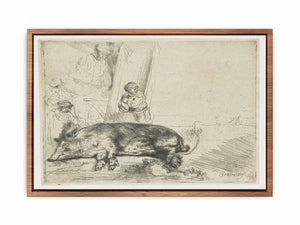 A Hog Painting