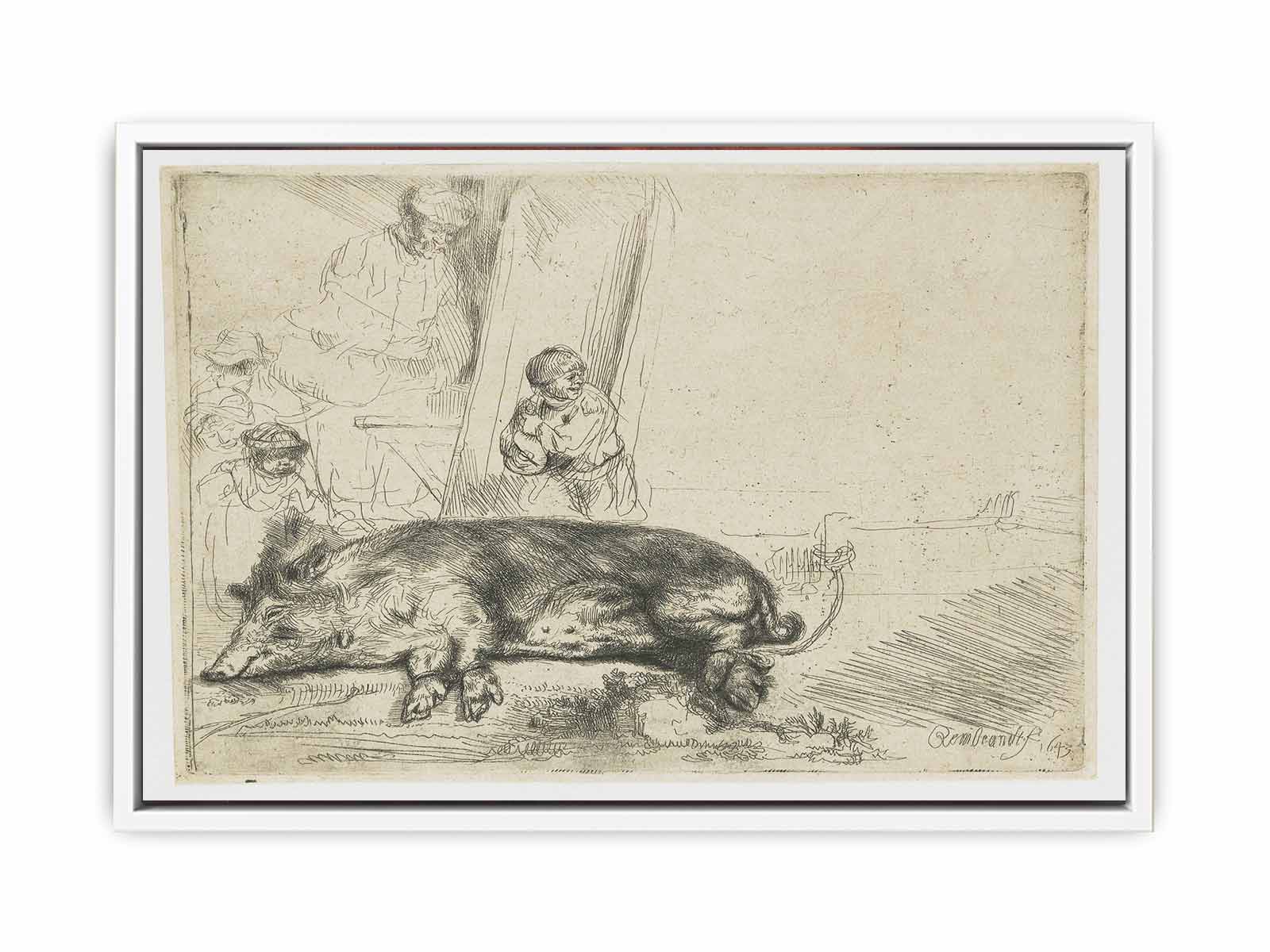 A Hog Painting