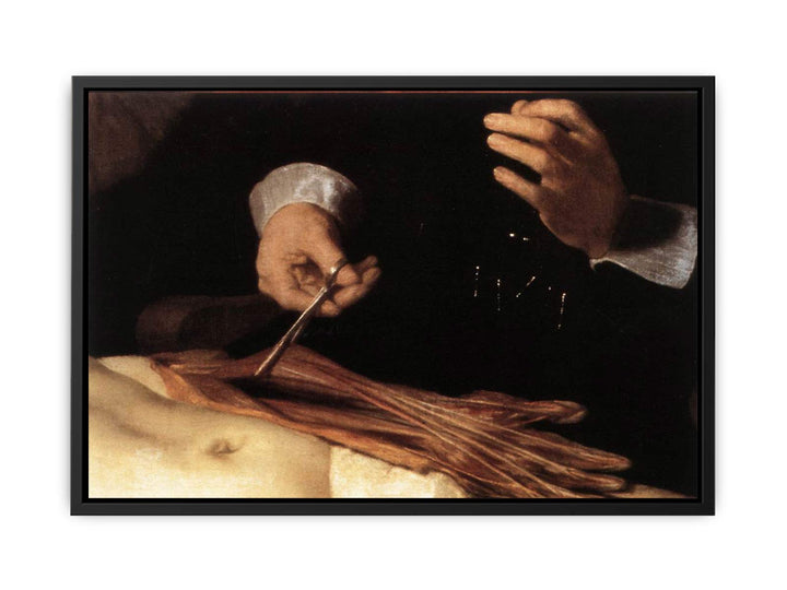 The Anatomy Lecture of Dr. Nicolaes Tulp (detail) 1632
 Painting