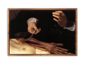 The Anatomy Lecture of Dr. Nicolaes Tulp (detail) 1632
 Painting