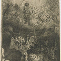 Daniel's Vision of the Four Beasts, from Four Illustrations to a Spanish Book 