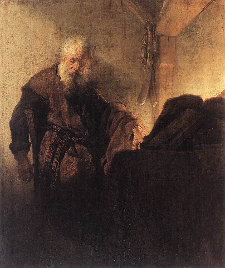 St. Paul at his Writing Desk 